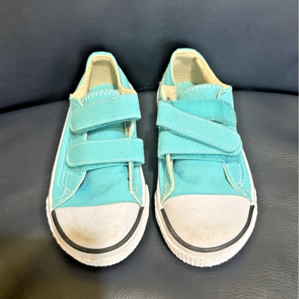 Airwalk Kids' Toddler Girls Legacee Sneakers Shoes USA Size 9 Ocean Blue/White